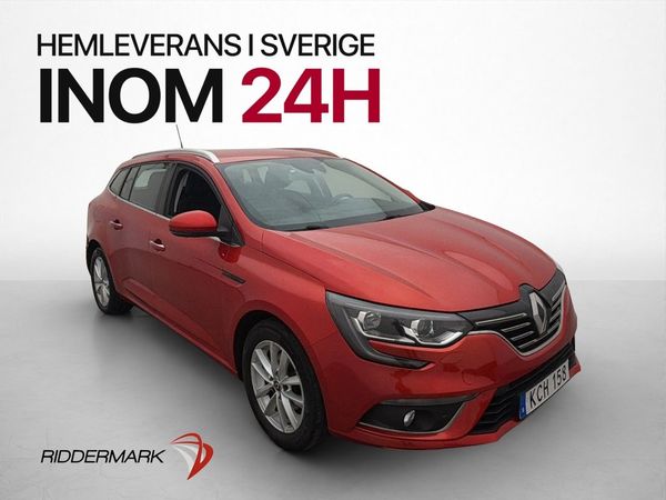 Renault Megane 1.2 TCe Endast 0,53l/mil Dragkrok Navi ISOFIX - 2017