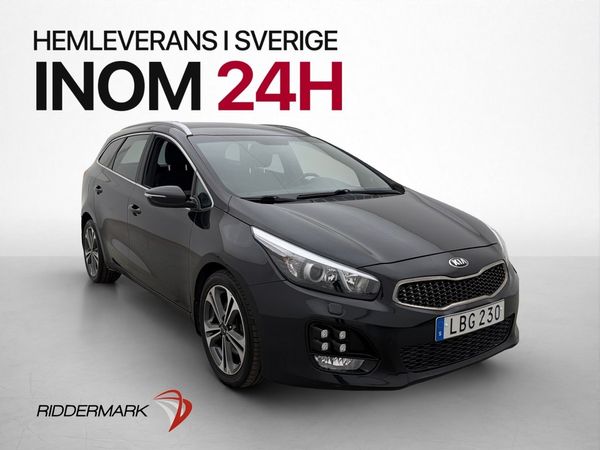 Kia Cee´d 1.6 GT Line Kombi 0,59l/mil Rattvärme Navi CarPlay - 2018