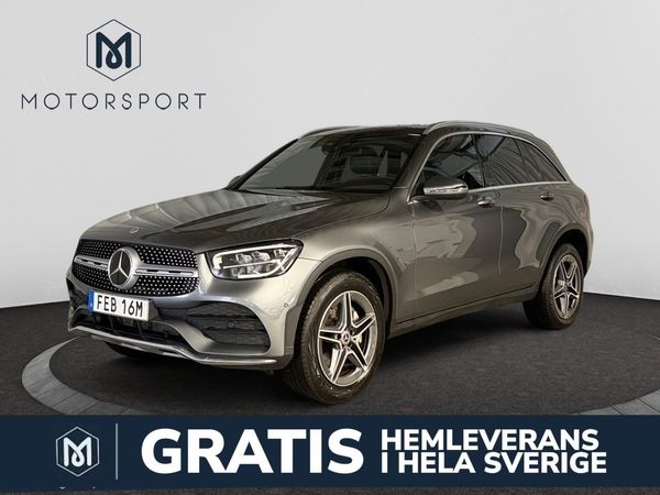 Mercedes GLC300 de 4MATIC AMG Line Pano Drag Värmare Adapt-fart B-kamera - 2022
