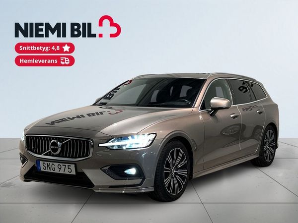 Volvo V60 T6 AWD Inscription Pvärm Pano GPS H/K CarPlay HuD SoV - 2019