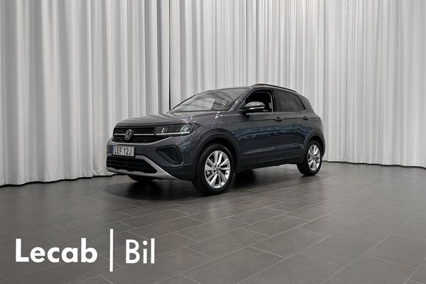Volkswagen T-Cross Life TSI 95hk | 17" | Backkamera - 2025