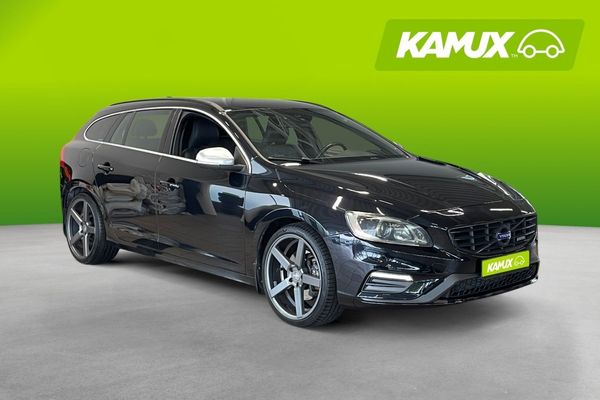 Volvo V60 D5 AWD R-Design Polestar 215hk Skinn Värmare Keyless - 2014