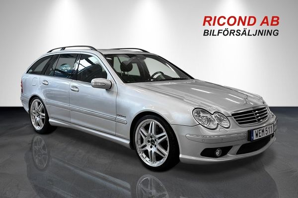 Mercedes C55 AMG T Avantgarde Svensksåld 367hk Mkt fin orig bil - 2005