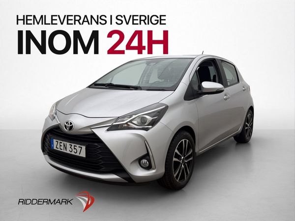 Toyota Yaris 1.5 VVT-i 111hk Active Kamera Dragkrok AC - 2018