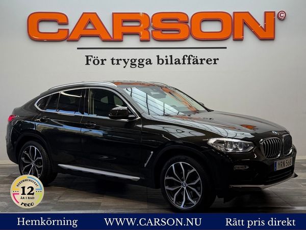 BMW X4 xDrive20i Steptronic HiFi Navigation Värmare Drag - 2019