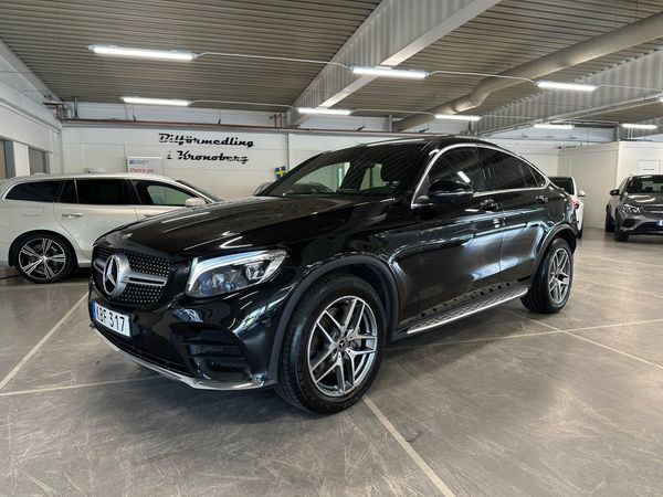 Mercedes GLC220 d Coupé 4MATIC AMG Taklucka Värmare Burmester 360° - 2019
