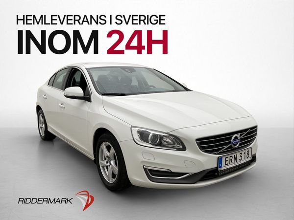 Volvo S60 D4 181hk Momentum D-Värmare Halvskinn Bluetooth - 2015