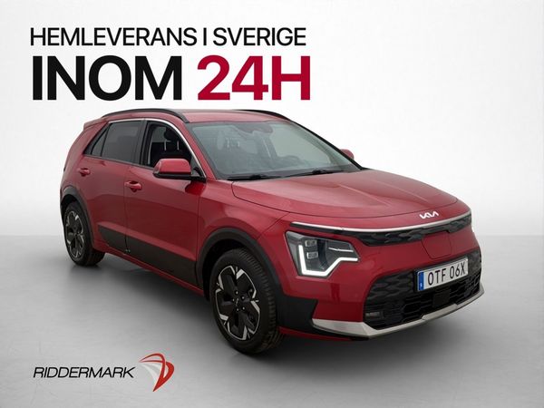 Kia Niro EV 204hk Advance Plus H/K Värm Kamera CarPlay MOMS - 2024