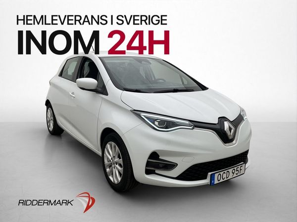 Renault Zoe R110 52 kWh 109hk Batteriköp Navi Sensorer - 2022