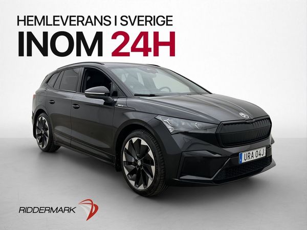 Skoda Enyaq 80 204hk Sportline Kamera Värm Dragkrok MOMS - 2023