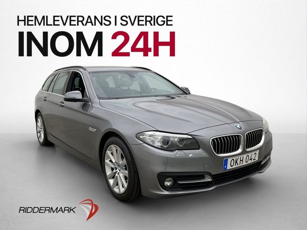BMW 520 d xDrive Touring M-Ratt Skinn Rattvärme Sensorer - 2017