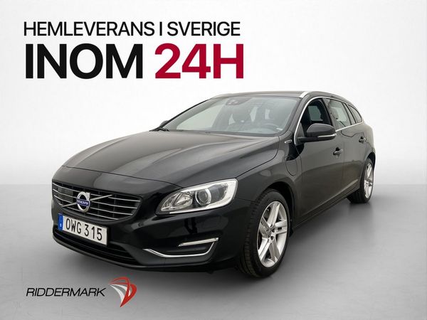 Volvo V60 D5 Twin Engine AWD Summum VOC Värm Kamera Drag - 2016