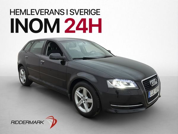 Audi A3 2.0 140hk Attraction 2-Brukare Bluetooth Farthållare - 2013