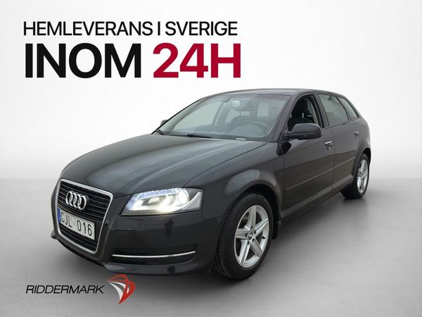 Audi A3 2.0 140hk Attraction 2-Brukare Bluetooth Farthållare - 2013