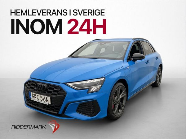 Audi A3 Sportback 45 TFSI e S-line LED Kamera Dragkrok MOMS - 2024