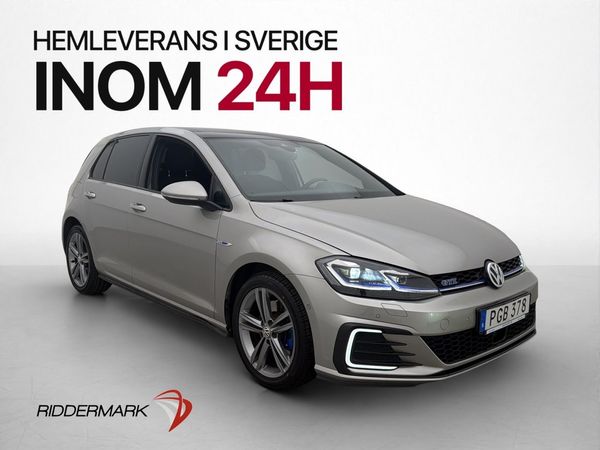 Volkswagen Golf GTE 204hk Taklucka Värmare Navi P-Sensorer - 2017