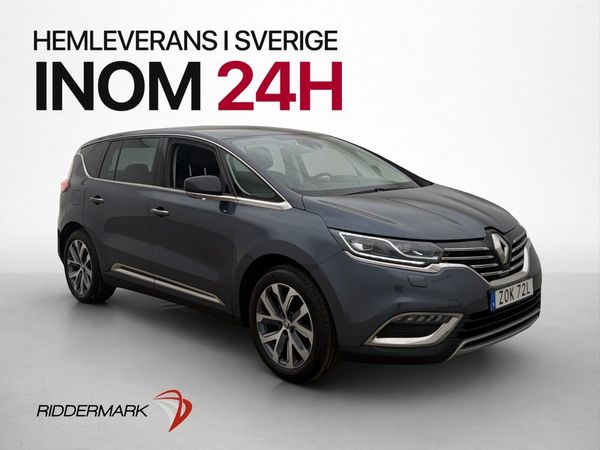Renault Espace dCi 160hk Zen Taklucka HUD Kamera Navi Drag - 2019
