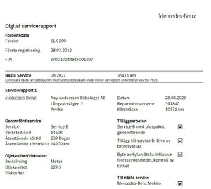 Mercedes SLK200 bild 19