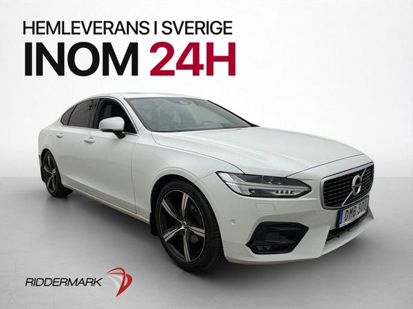 Volvo S90 D4 AWD R-Design Värm Taklucka Kamera Navi 4-Zons - 2018