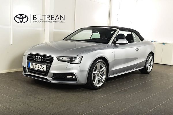 Audi A5 Cabriolet 1.8 TFSI Nackvärmare Skinn Farthållare - 2016