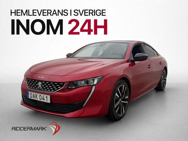 Peugeot 508 GT 1.6 225hk Panorama Focal Navi 360° Drag - 2018