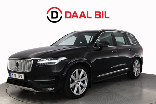 Volvo XC90 D5 AWD 225HK INSCRIPTION 7-SITS LUFTFJ 360° DRAG HuD - 2016