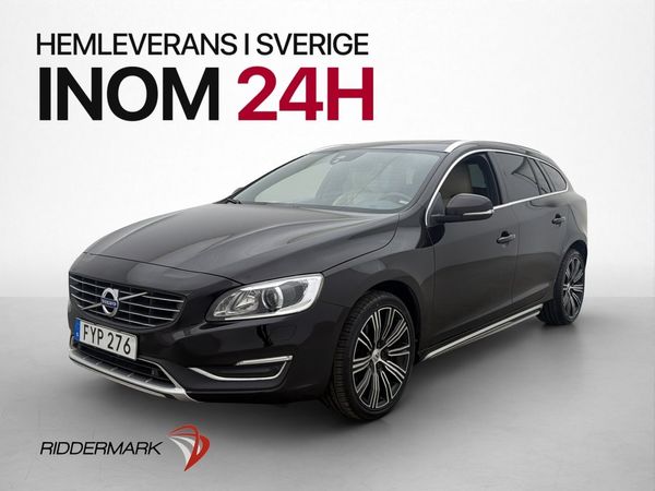 Volvo V60 D4 190hk Summum Taklucka Navigator Sensorer Skinn - 2016