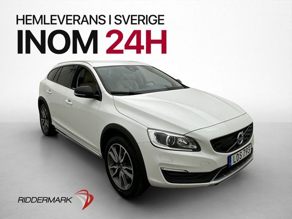 Volvo V60 Cross Country D4 Summum H/K D-Värm Navi Skinn - 2017
