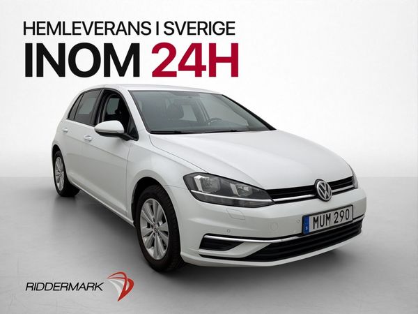Volkswagen Golf 1.0 TSI 110hk CarPlay Sensorer Två-Brukare - 2018