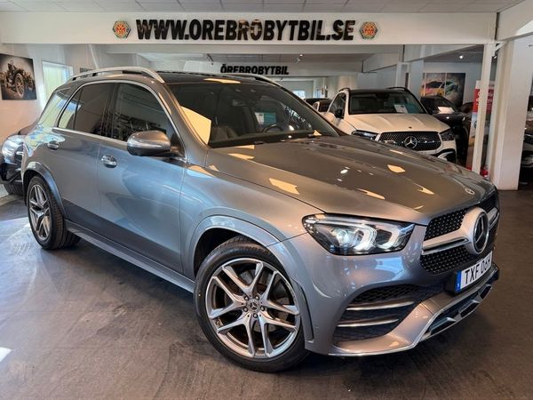 Mercedes GLE400 d 4MATIC AMG Drag Gps Pano Värmare Burmester SE UTR - 2022