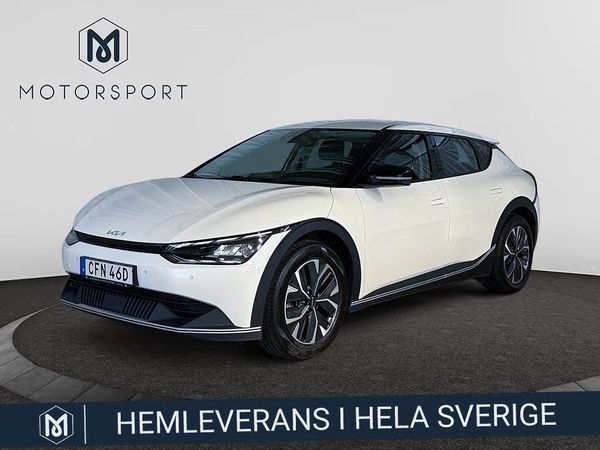 Kia EV6 77.4 kWh Dragkrok Adapt-fart Backkamera Rattvärme - 2022