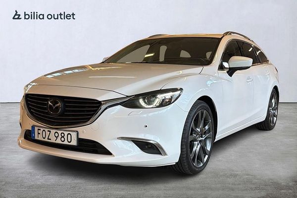 Mazda 6 Wagon 2.2 AWD Optimum Drag Bose Skinn B-kamera - 2018