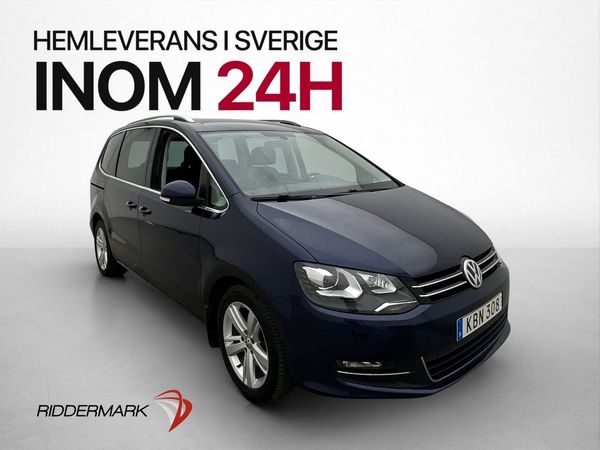 Volkswagen Sharan 2.0 TDI 184hk 4M 7Sits Värmare Kamera Drag - 2018
