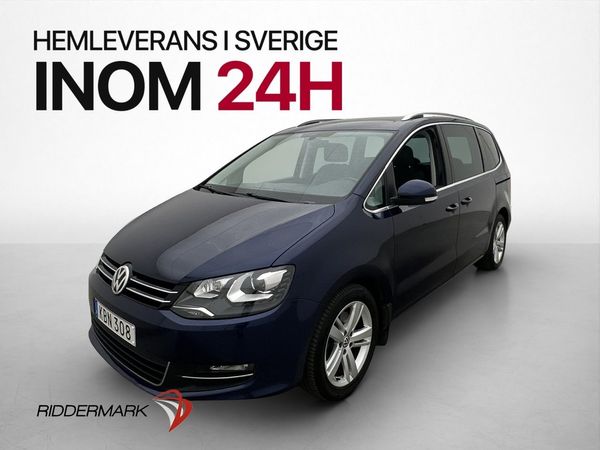 Volkswagen Sharan 2.0 TDI 184hk 4M 7Sits Värmare Kamera Drag - 2018