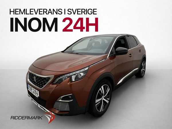 Peugeot 3008 120hk GT-Line P-sensorer Farthållare CarPlay - 2017