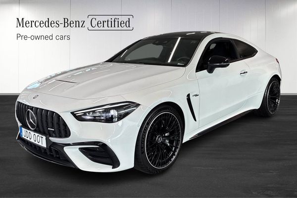 Mercedes CLE53 AMG 4MATIC+ Coupé Pano Skalstol 360° Burmester - 2024