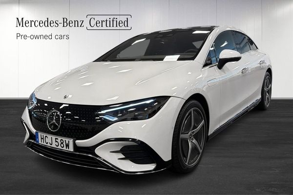 Mercedes EQE350+ AMG Drag Panorama Burmester Distronic Rattvärme - 2026
