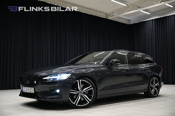 Volvo V60 T5 AWD R-Design 360° Kamera B-Värmare Head-Up - 2020