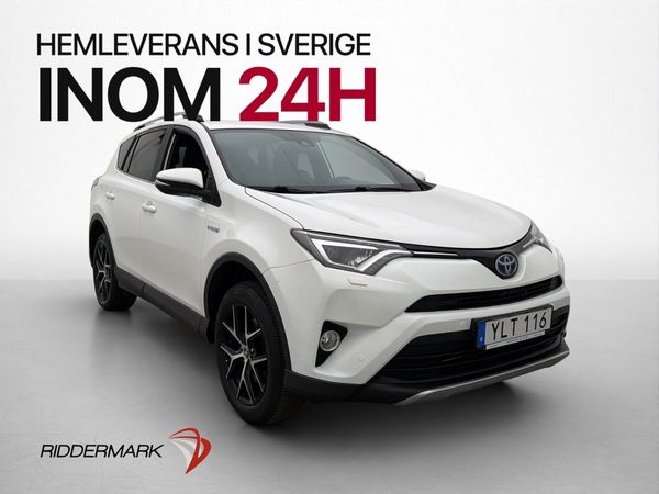 Toyota RAV4 Hybrid 197hk AWD Active Plus Kamera Värmare Drag - 2017