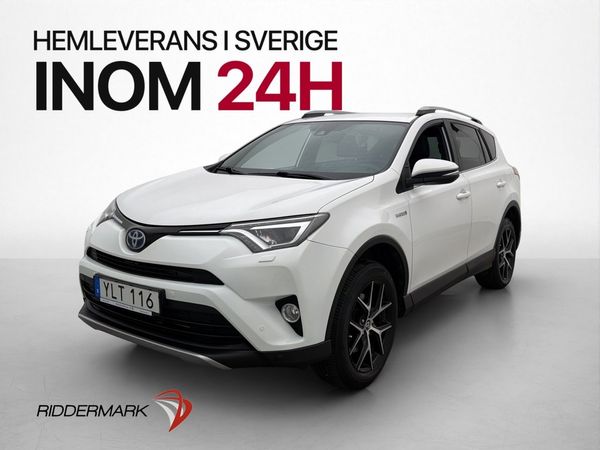 Toyota RAV4 Hybrid 197hk AWD Active Plus Kamera Värmare Drag - 2017