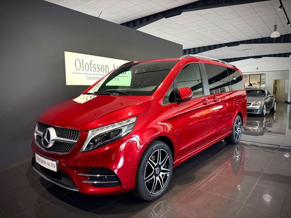 Mercedes V300 d 4matic AMG Lång Värmare Drag 7-sits - 2021