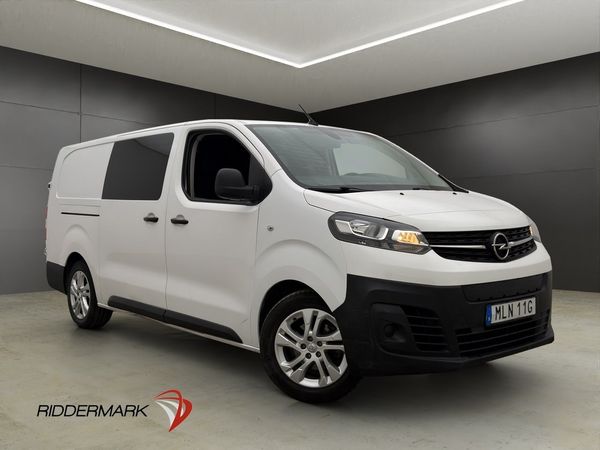 Opel Vivaro e CrewVan L3 6-Sits PDC Farthållare CARPLAY Moms - 2021