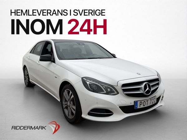 Mercedes E220 Avantgarde Halvskinn Kamera Värmare Drag - 2016