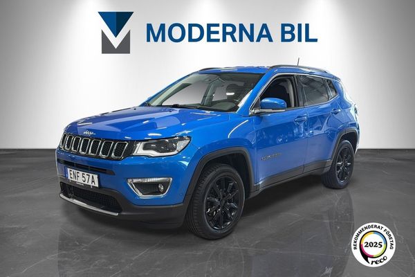 Jeep Compass 1.4 4WD Automat Limited 170hk B-kam Navi Adaptiv - 2019
