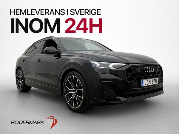 Audi Q8 50 TDI Q S-Line Cockpit Luftfjädring B&O 360° Drag - 2024