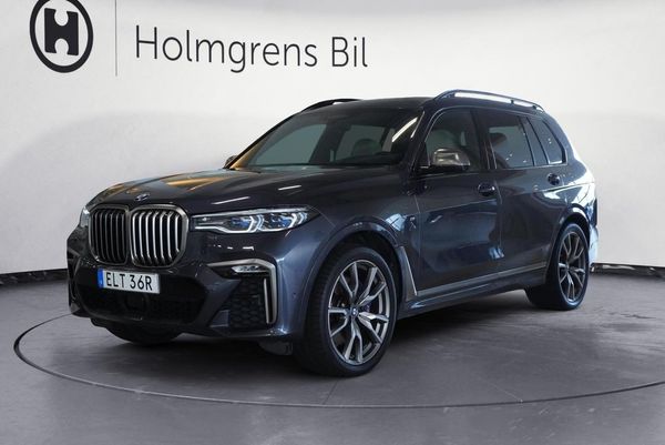 BMW X7 M50d 400 hk Pano Sky Lounge Drag Komfortstol hk | Ränta - 2019