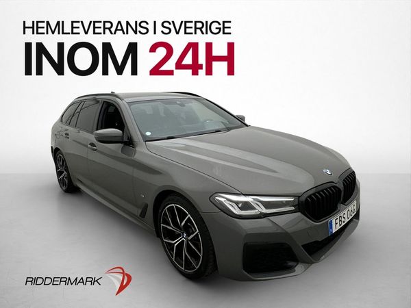 BMW 520 d xDrive Touring M Sport Läder Drag Kamera Värm HiFi - 2021