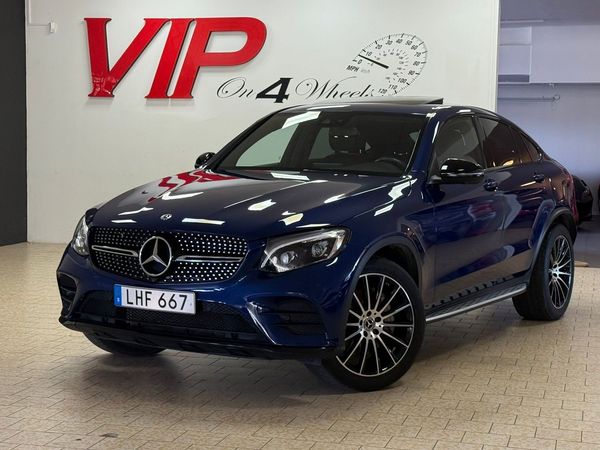 Mercedes GLC250 d Coupé 4MATIC 9G-Tronic Taklucka Värmare AMG Line - 2019