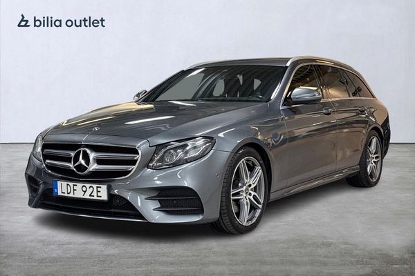 Mercedes E200 T AMG 184hk Navi Drag Minnespkt Carplay 360 Widescr - 2019