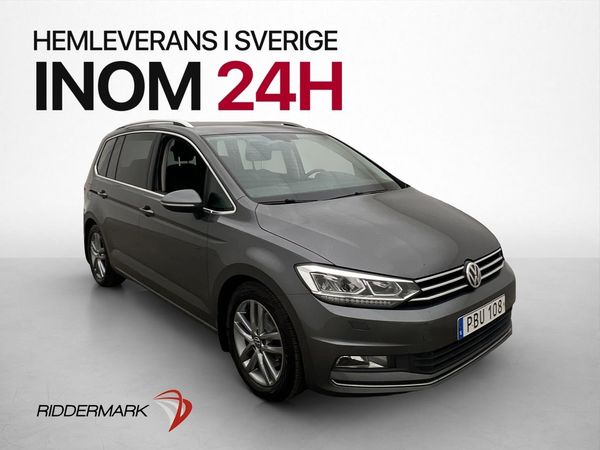 Volkswagen Touran 2.0 TDI 7 sits Drag Värmare Kamera CarPlay - 2017